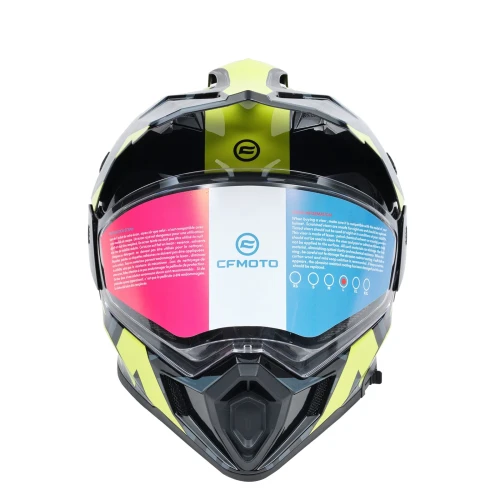 CFMOTO MT Helmet Black Green xl - Slika 5