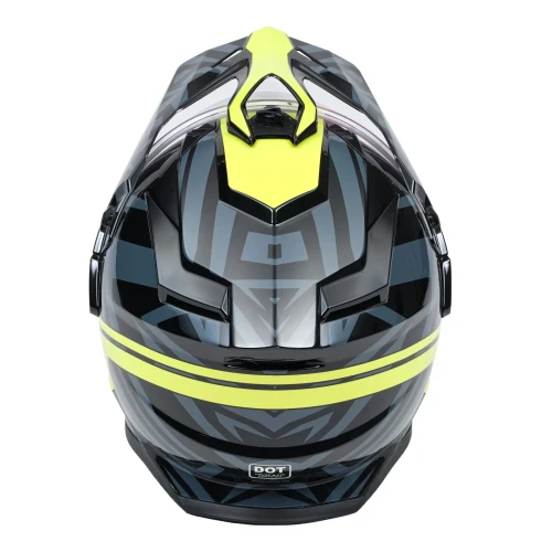 CFMOTO MT Helmet Black Green xl - Slika 3